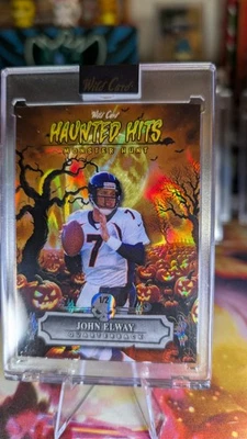 2025 Wild Card Haunted Hits Multi Sport John Elway 1/2 Broncos 🔥 - Image 1 of 2
