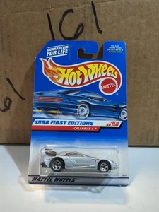 Hot Wheels 1998 First Editions #31 of 40 Corvette Callaway C-7 #677 Htf - Picture 1 of 6