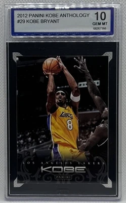 2012 Panini Kobe Anthology #29 Kobe Bryant ISA 10 GEM MT Lakers - Image 1 of 2