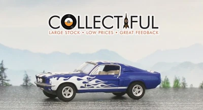 Greenlight - Shelby GT500 MUSTANG 1967 - AZUL - COCHE FUNDIDO A PRESIÓN - 🔥 #577 Foto 1 de 4