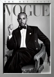 Vogue USA Lewis Hamilton Cover Fashion Modelling Met Issue May 2025 Magazine - Picture 1 of 3