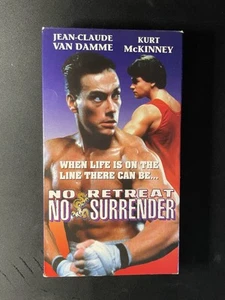No Retreat No Surrender 1985 VHS Rare Hard To Find - Picture 1 of 3