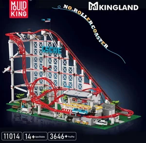 *NEU* 11014 Mould King Kingland Motorisierte Achterbahn 3646 Teile & OVP - Bild 1 von 8