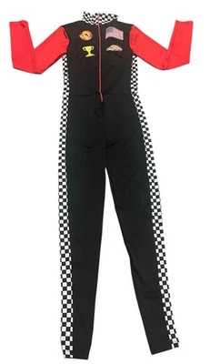 DISFRAZ HALLOWEEN NIÑOS X-PEQUEÑO TRAJE DE CARRERA HASTA EL FINAL CREMALLERA COMPLETA Foto 1 de 3