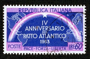 Sello Italia, Scott # 638 usado - Imagen 1 de 1