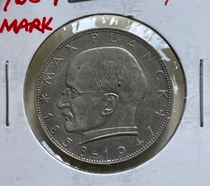 Alemania 1958 G 2 marcos - Max Planck - Imagen 1 de 2