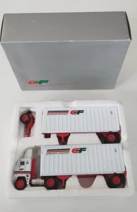 Consolidated Freightways CF Tractor & Trailers Die Cast Set, Vintage Tonkin 80’s - Picture 1 of 3