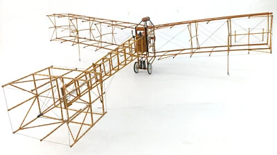 Model Expo MA1021 - Santos-Dumont 14-Bis - 1:16 scale - Scatola di montaggio - Immagine 1 di 3