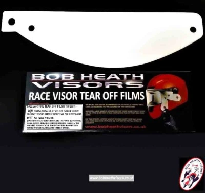 KYT NZ HELMETS VISOR TEAR OFFS BHVT013 - Image 1 of 2