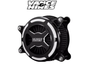 Entrada de aire Vance & Hines VO2 X negro contraste para Harley Davidson 2008-2016 - Imagen 1 de 5