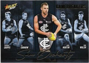 2021 Select Footy Stars Gamebreakers (GB13) Sam DOCHERTY Carlton - Foto 1 di 1
