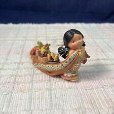 Friends of the Feather 1995 Girl Figurine "She Who Lends an Ear" 145076  3x5"