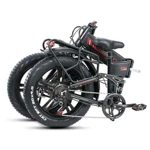 RANDRIDE 48V 20AH Foldable Ebike 20" Fat Tire E Bike 1000W Folding Electric Bike - Picture 1 of 15