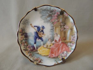 Limoges Florance porcelain miniature plate Garanti France - Picture 1 of 10