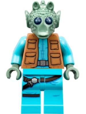 NEW LEGO Greedo sw0898 75290 75205 Star Wars Minifigure Mos Eisley Cantina - Image 1 of 2