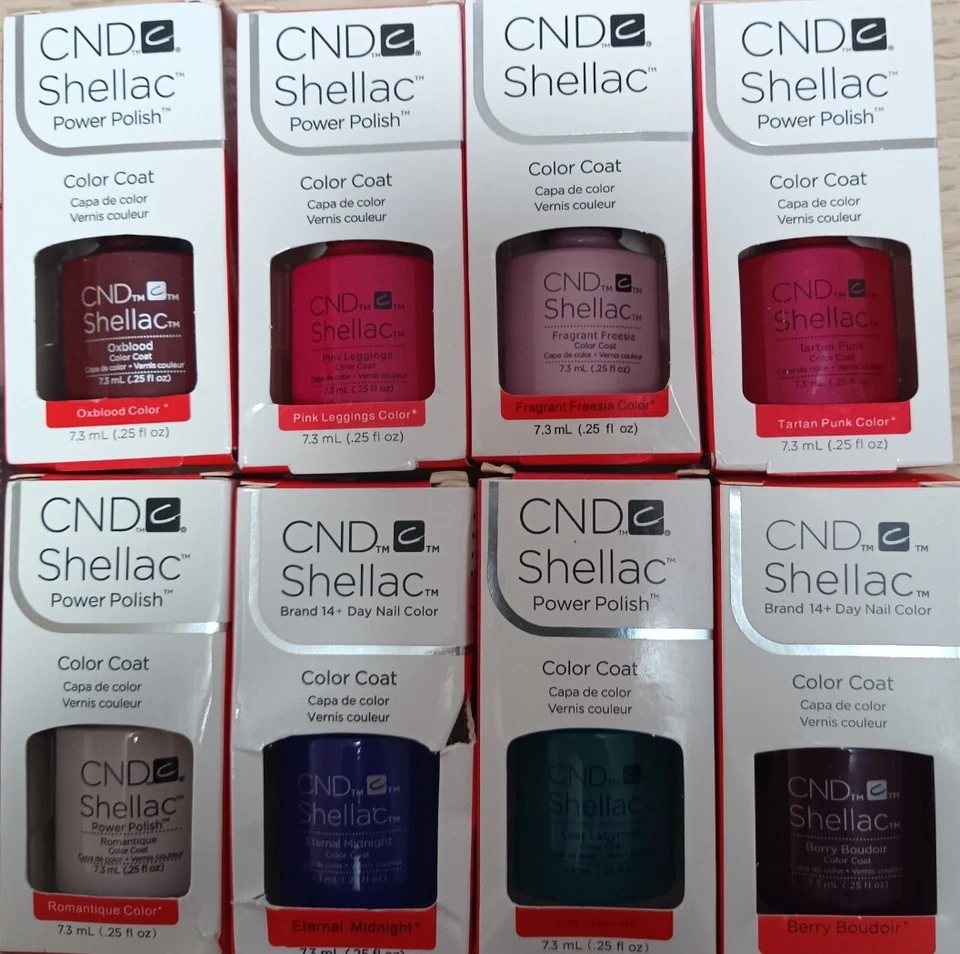 SMALTO GEL CND SEMIPERMANENTE PROFESSIONALE RICOSTRUZIONE UNGHIE UV LED - Immagine 1 di 1