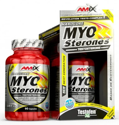 MyoSterones Maral Root Extract Hardcore Testo Up 90caps Muscle AMIX MEGA SALE