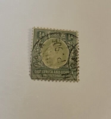 1903 East Africa & Uganda Crown 1/2 Stamp - Image 1 of 2