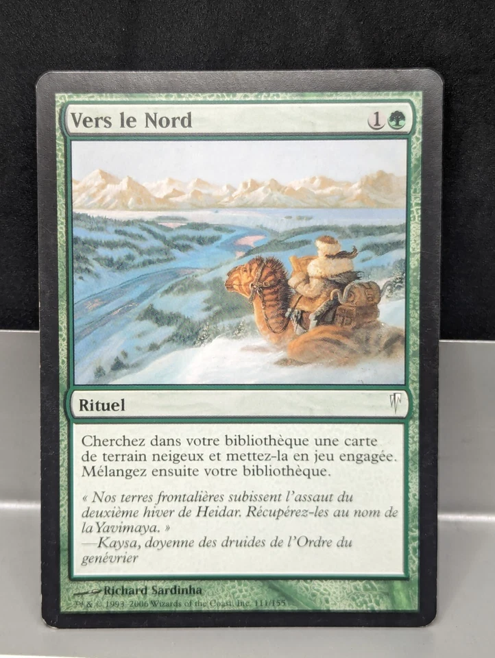 Into the North FRENCH X1 MP Cold Snap Magic the Gathering - Image 1 of 2