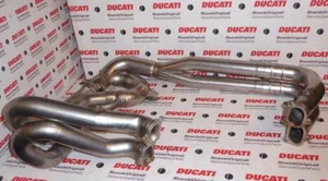 2008 Ducati Desmosedici RR D16RR exhaust pipe center section + ALL 4 head pipes - Picture 1 of 1