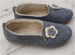 ladies ballerina slippers with rubber soles