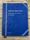 Whitman 1949 Lincoln Cent Collection 1909-1940 Album Number 1 Coin Book Folder