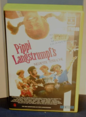 VHS - RGA Columbia Pictures - Pippi Langstrumpf´s Neueste Streiche (1813) - Bild 1 von 4