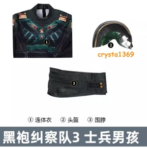 The Boys Season 3 Soldier Boy Costumes Men Halloween Cosplay Jumpsuit Outfit Set - Picture 1 of 22