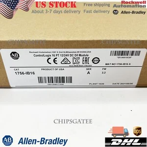 2022 New Allen-Bradley 1756-IB16 SER A ControlLogix Input Module 1756-IB16 AB - Picture 1 of 5