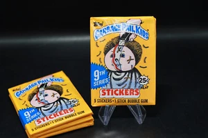 1987 Topps - Garbage Pail Kids, 9ª serie - 4 paquetes sellados - Imagen 1 de 2