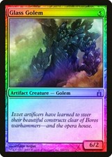 Glass Golem FOIL Ravnica: City of Guilds NM Artifact Uncommon CARD ABUGames