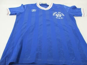 VTG 80s/90s Umbro Born In The USA Soccer Jersey England 85 Sz L Made In The USA - Picture 1 of 6