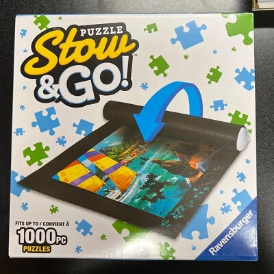 New Sealed Ravensburger Puzzle Stow And Go (1000pc Puzzle) - Image 1 of 2