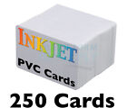 250 High-Quality Inkjet PVC Cards - For Epson & Canon Inkjet Printers