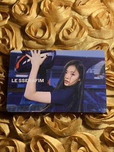 KIM GARAM LE SSERAFIM 1st Fearless Edition Kpop Girl Photo Card Race Helmet - Picture 1 of 4