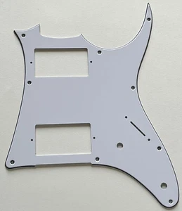 3 Ply White Pickguard Fit MIJ Ibanez RG X20 Style Scratch Plate Guitar Parts - Picture 1 of 7