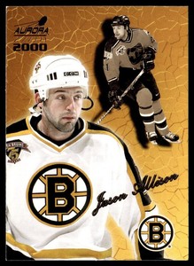2000-01 Pacific Aurora Jason Allison Boston Bruins #9