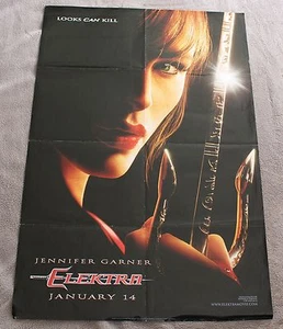 Elekrta 2004 Jennifer Garner Looks Can Kill Marvel One Sheet Movie Poster #A VG+ - Picture 1 of 1