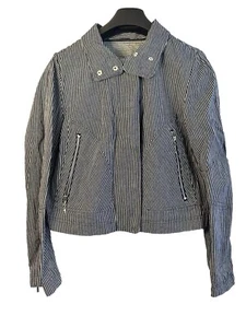 Tahari Womens Size L Jacket Cristina Zip With Pockets - Picture 1 of 12