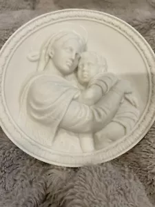 Studio Dante DiVolteradici/ENNIOFURISI 1990- LA MADONNA di RAFFAELLO Piatto 3D - Foto 1 di 8