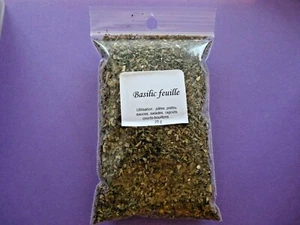 BASILIC 25 g Pates pistou salade ragout courts bouillon agneau velouté - Imagen 1 de 4