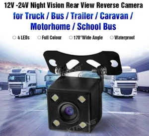 RETROCAMERA UNIVERSALE LED NOTTURNI PER CAMION AUTOBUS FURGONI MINIVAN XTRONS - Imagen 1 de 1