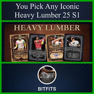 SCEGLI IL TUO ICONICO LEGNAME PESANTE 25 S1 - Scegli dall'account - TOPPS BUNT DIGITAL - Foto 1 di 1