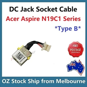 DC Plug Power Jack Socket Charging Adapter Port Cable for Acer Aspire N19C1 - Picture 1 of 4