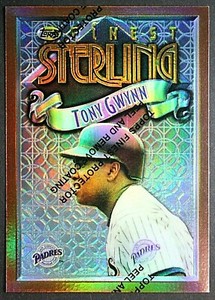 Tony Gwynn 1996 TOPPS FINEST STERLING BRONZE REFRACTOR #61 PADRES 💎🔥💎🔥