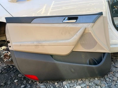 2017 Hyundai Sonata SE Front Driver Door Trim Panel 15 16 17 OEM - Image 1 of 4