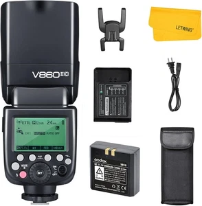 Godox V860II-C Camera Flash for Canon Flash Speedlite Speedlight Light 2.4G HSS - Picture 1 of 14