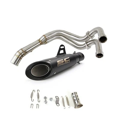 YZF R7 2021-2025 for Yamaha MT-07Exhaust Header Pipe Muffler Tips  Whole System — 第 1/4 张图片