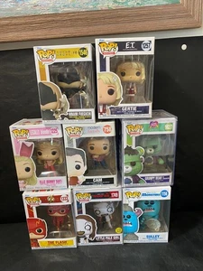Funko Pop lot of 8 Gertie Cam Sulley Flash Terrifier Elle Grumpy Bear Pale Girl - Picture 1 of 9