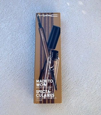MAC Made to Wow Brow Kit: Light Augenbrauen Set Augenbrauengel Augenbrauenstift - Bild 1 von 4